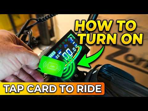 Tap to Ride: Turn ON Your Zorix bike R8 & M9 - No Key needed