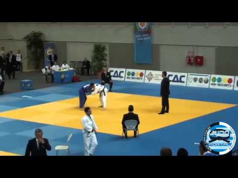 European Judo Championship U20 Porec 2012 Bronze -66kg VIBLIANI Beka (GEO)-DEGEN Junior (NED)