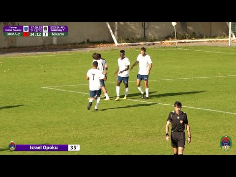 BKMA-2 (5-1) Nikarm (17.09.23) 2023-24 AFL, Matchday 7 (Full match)