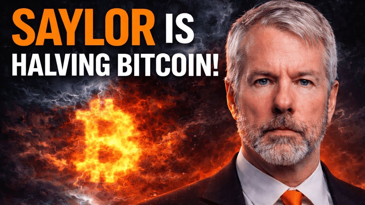 Michael Saylor is Synthetically Halving Bitcoin!
