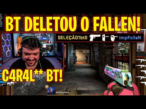 MCH E GAULES FICAM IMPRESSIONADOS COM BT AMASSANDO FALLEN!