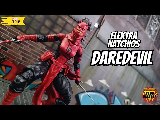 Vídeo relacionado con Hasbro Marvel Legends Series, Elektra Natchios Daredevil, Figuras coleccionables de 15 cm