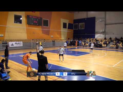 FC New Project - RTU (6:6) vārtu guvumi (14.12.2013)