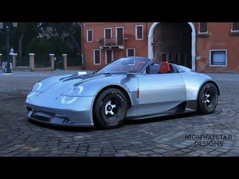 Thumbnail for Porsche Vision 357 Speedster by Highwaystar Designs #porsche #357speedster #PorscheVision357 by Porsche Vision 357