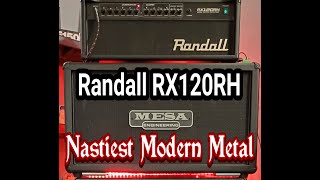 Video thumbnail for Nastiest Metal Tone - Randall RX120RH - Full stack  [EQ play+Maxon+TS mini] by DickieRadd