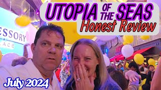 Utopia Of The Seas final day and Honest Review.  Would we book it again? Or did we already?