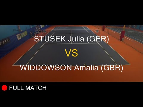 STUSEK Julia (GER) VS WIDDOWSON Amalia (GBR) - Open Super 12 Auray 2020