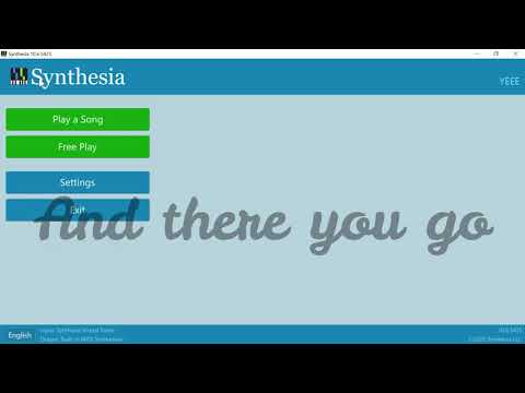 How to use Synthesia (adding songs)