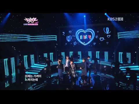 111125 KBS2 Music Bank B1A4 - My Love