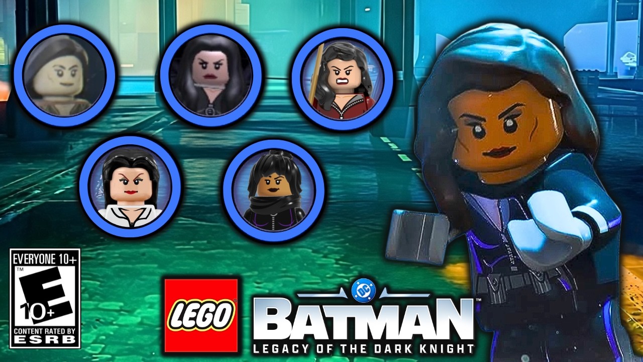 I Found ALL Talia Al Ghul Costumes in LEGO Batman
