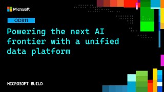 Powering the next AI frontier with a unified data platform | OD811