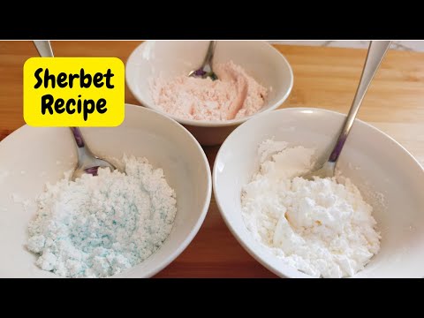 Sherbet Recipe