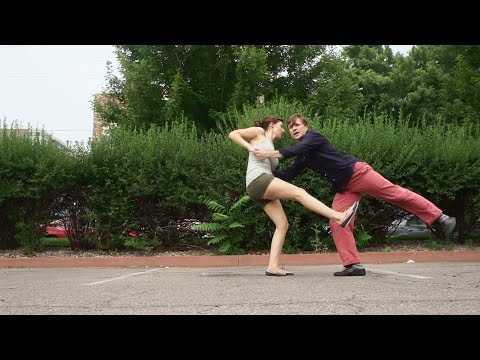 Crazy Legs and Hacksaws Tutorial - solo footwork, layout, partnering