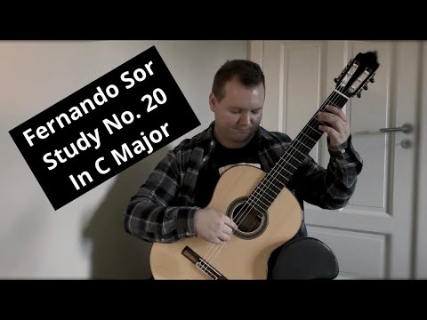 Fernando Sor - Study No. 20 In C Major (OP. 29, No. 17)