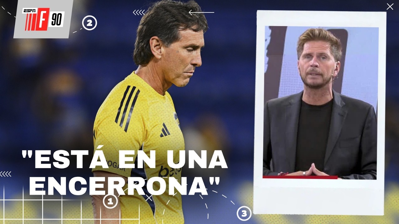 "NO SÉ SI UBEDA PUEDA RESISTIR SI HAY UNA DERROTA DE BOCA ANTE LANÚS", EL POLLO VIGNOLO EN #ESPNF90