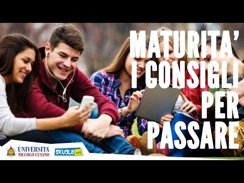 Paura della maturità? Segui i consigli degli esperti!