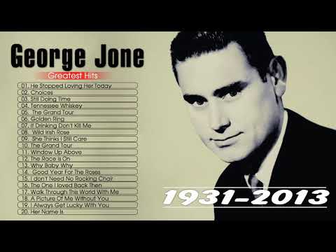George Jones Best Country Songs Of All Time - George Jones Greatest Hits Full Album 2020