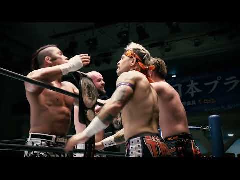 TMDK vs Robbie X & Taiji Ishimori LIVE in English at Redzone 4/25!