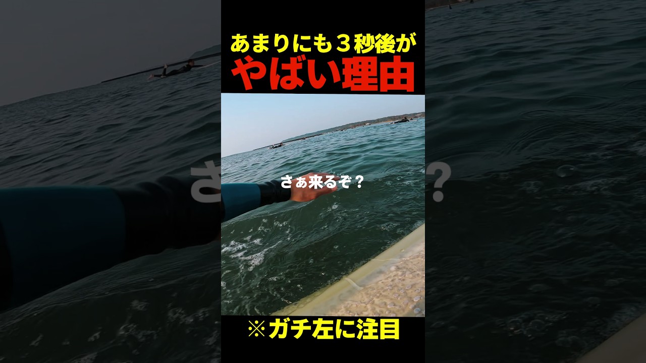 【閲覧必見】あまりにも３秒後がやばい本当の理由#shorts #surf #surfing #サーフィン