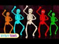 Haunted Five Skeletons Halloween Song Spooky Scary Skeletons Songs By Teehee Town