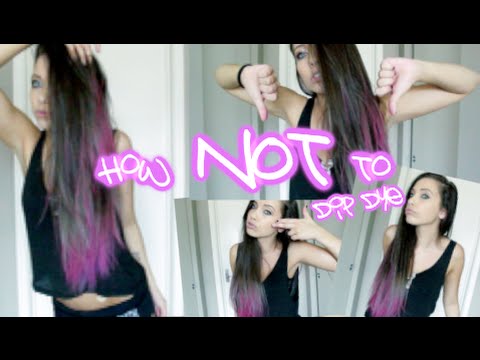 How To Dip Dye Your Hair A Lighter Colour By Catelyn Bodham