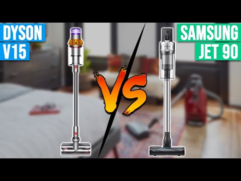 Dyson V15 vs Samsung Jet 90 Vacuum Cleaner – Understanding Differences (Which Is the Winner?)