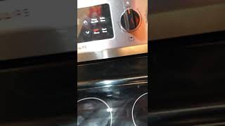 How to unlock oven(blinking light) Frigidaire stove