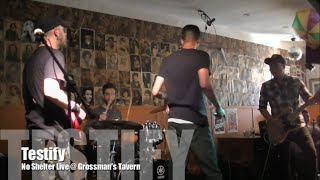 Rage Against The Machine - Testify (No Shelter Cover) Live at Grossman&#39;s Tavern