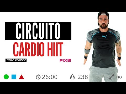 CARDIO HIIT! Esercizi Cardio Brucia Grassi (Allenamento Completo)