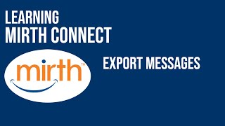 Message Browser View: Export Messages