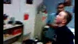 Dylan juggeling with Lemons