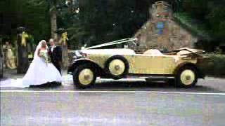 preview picture of video 'Vintage Rolls Royce Wedding Car Nottingham'