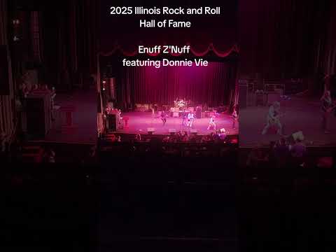 Enuff Z'Nuff Reunion for Illinois Rock and Roll Hall of Fame induction 2025 "New thing"