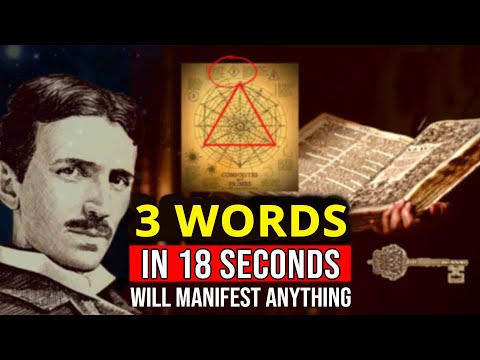 3 POWERFUL WORDS THAT MANIFEST ANYTHING IN 18 SECONDS