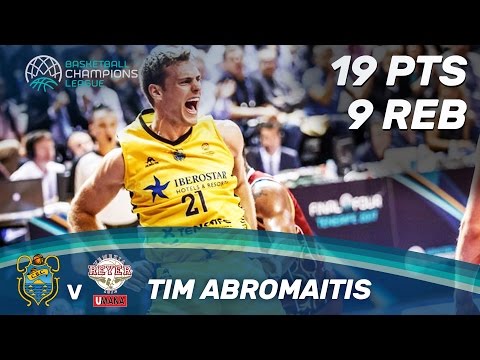 Tim Abromaitis (19pts / 9 reb) was on fire in the semi-finals!