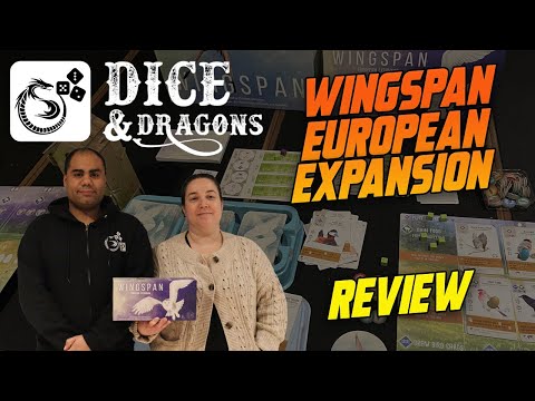 Dice and Dragons - Wingspan European Expansion Review