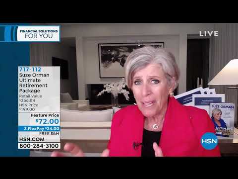 HSN | Suze Orman Financial Solutions for You 05.17.2020 - 11 PM