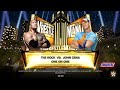 WWE 2K24 - The Rock Vs John Cena on WRESTLEMANIA - PC Max Settings