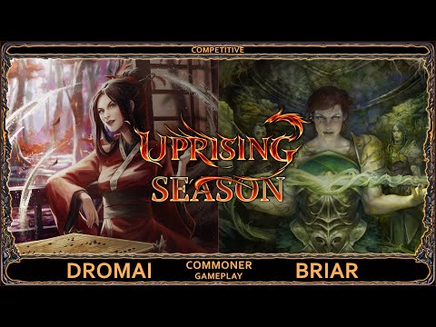 Draconic Burst! Dromai vs Briar. Commoner decks - Flesh and Blood TCG