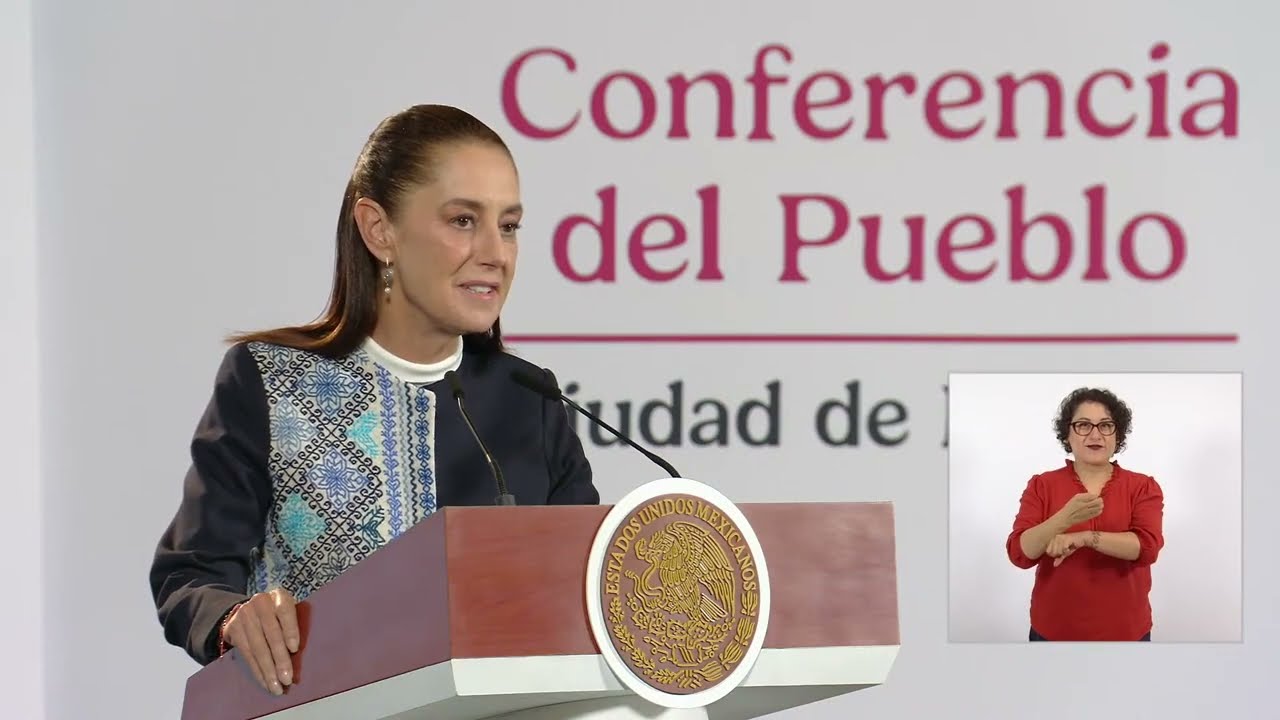 Mañanera de Claudia Sheinbaum del 15 de octubre de 2026