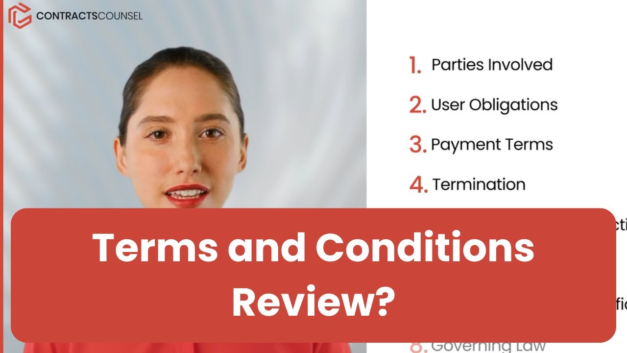 How to Review Terms and Conditions [Important Terms to Find]