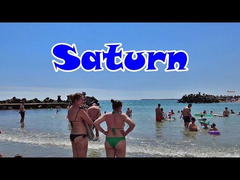 Plaja Saturn - Saturn beach - 4K, Romania, August 2025 - travel calatorie vlog