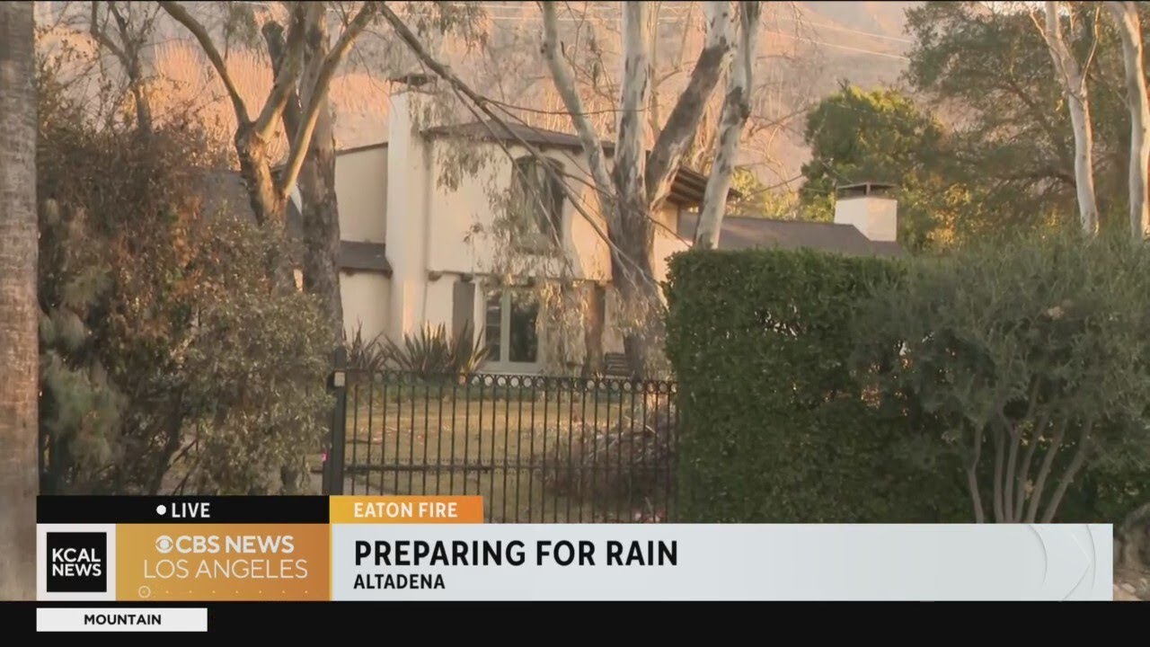 Altadena residents prepare for rain this weekend