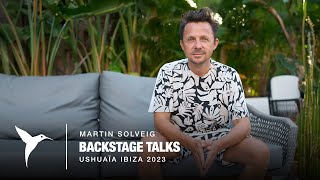 Martin Solveig Backstage Talks at Ushua a Ibiza