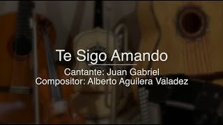 Te Sigo Amando - Puro Mariachi Karaoke - Juan Gabriel