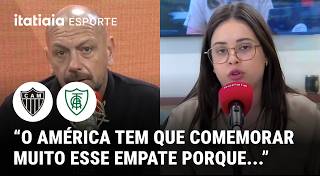 COMENTARISTAS REPERCUTEM EMPATE ENTRE ATLÉTICO E AMÉRICA NO JOGO DE IDA DA SEMIFINAL DO ESTADUAL