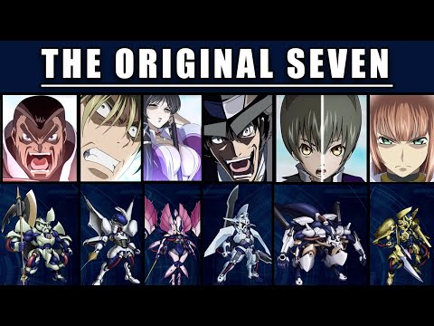 Gun X Sword's ORIGINAL SEVEN Mecha Explained | Mecha Encyclopedia