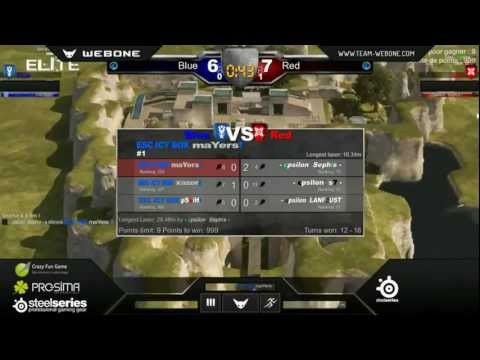Shootmania Elite  - Epsilon eSports vs ESC ICY BOX [Webone Tournament 29/01/13 - second round]