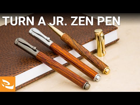 Turning a Zen Pen Kit (Pen Turning How-to)