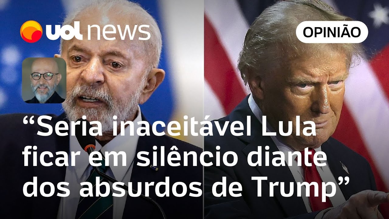 Lula fez bem ao mudar rota sobre Trump; silêncio sobre Gaza seria inaceitável, diz Josias
